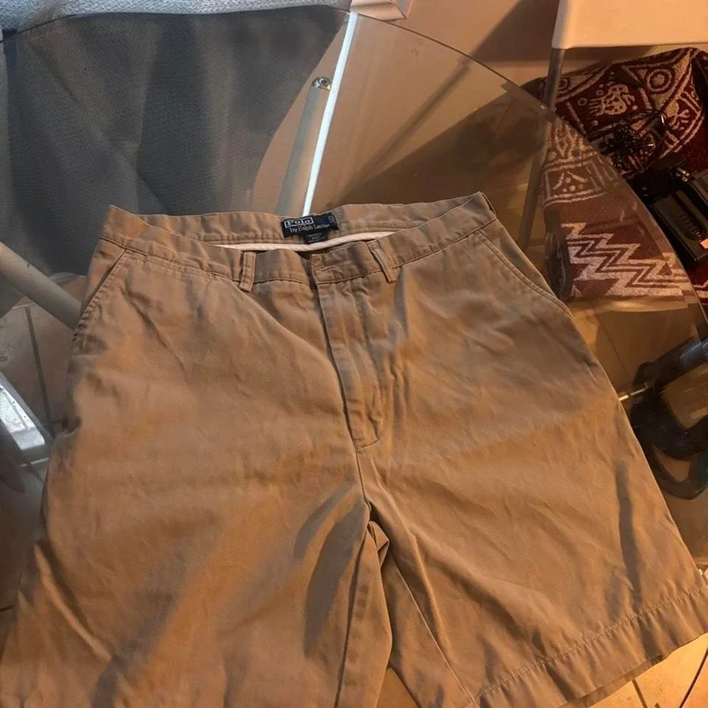 Polo Ralph Lauren tan cotton shorts